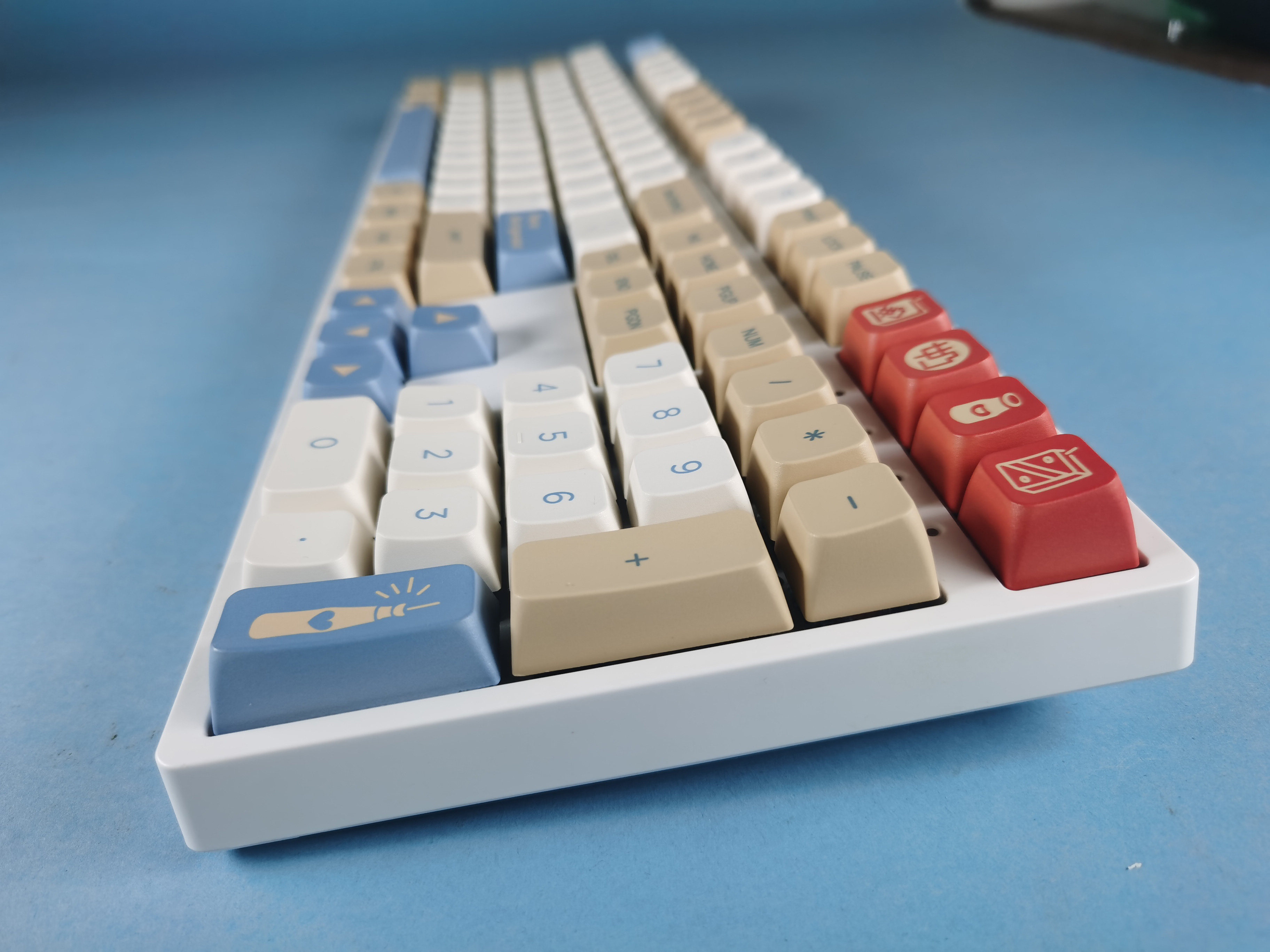 DNDKB MECHANICAL KEYBOARD SUBLIMATION PBT KEYCAP XDA DSA ORIGINAL MDA SOY MILK KEYCAP