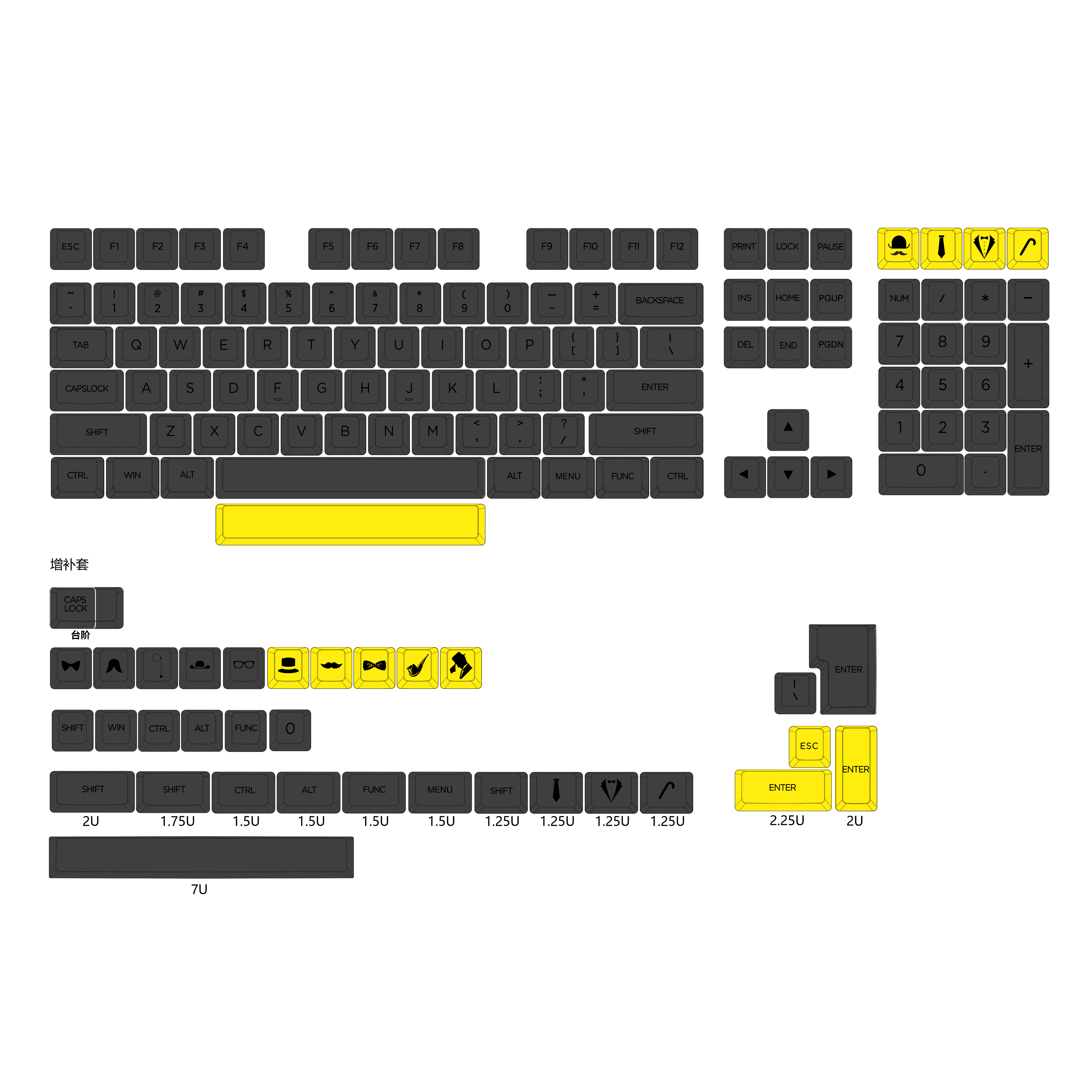 DndkbXDA高度绅士PBT热升华