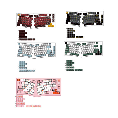 机械键盘热升华MDAPBT键帽
