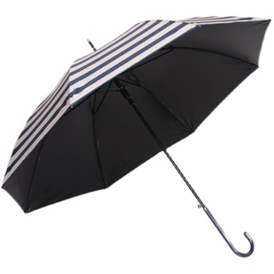 晴雨两用自动伞防晒防紫外线韩国学生黑胶遮阳长柄太阳雨伞轻巧伞