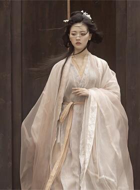 司南阁汉服【胧月】男女款春秋宋制大袖衫交领长衫四件套