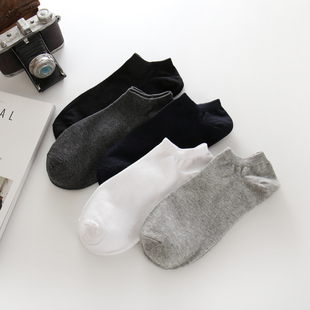 男装袜子纯棉夏天防臭大码矮帮男士短袜低腰夏季低筒短口娃子47码