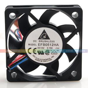 原装台达 EFB0512HA 5010 12V 0.15A 5CM/厘米 测速风扇