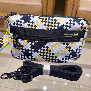 威尔逊女包斜挎包方格潮包(22−8.5−15厘米)