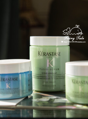 卡诗头皮洁净室海盐磨砂膏试用装500ml清爽舒缓轻盈控油蓬松脱发