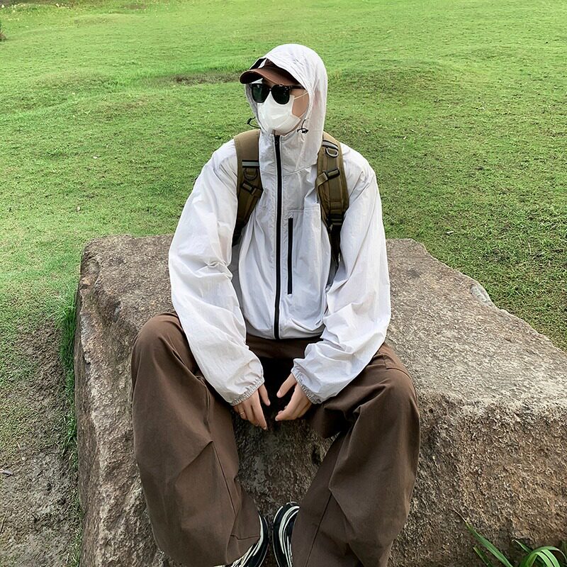 UPF50+轻薄透气速干防晒衣男