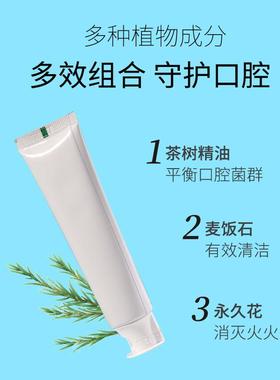 Camellia sinensis Tree Maifan Stone Toothpaste茶树麦饭石牙膏