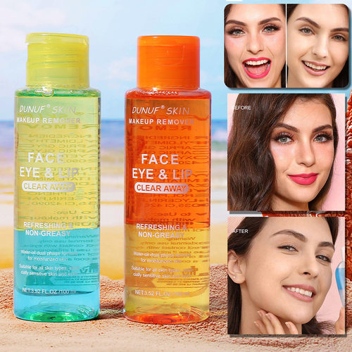 Dual-color refreshing cleansing oil双色洁面卸妆油跨境爆款TK