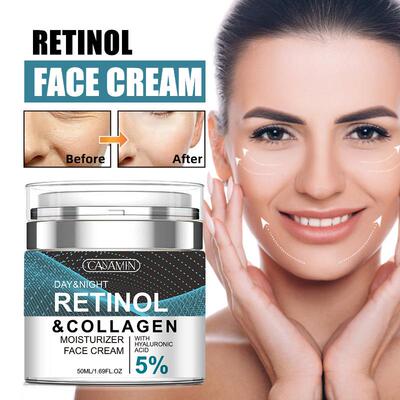 跨境爆品视黄醇胶原蛋白面霜RETINOL&COLLAGEN FACIAL CREAM
