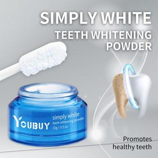 Tooth whitening powder whitening tooth stains牙齿亮洁粉牙素