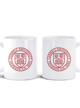 美国常春藤康奈尔大学Cornell University马克杯茶水杯咖啡杯子