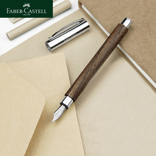 墨水笔辉柏嘉梨木椰子木钢笔德国