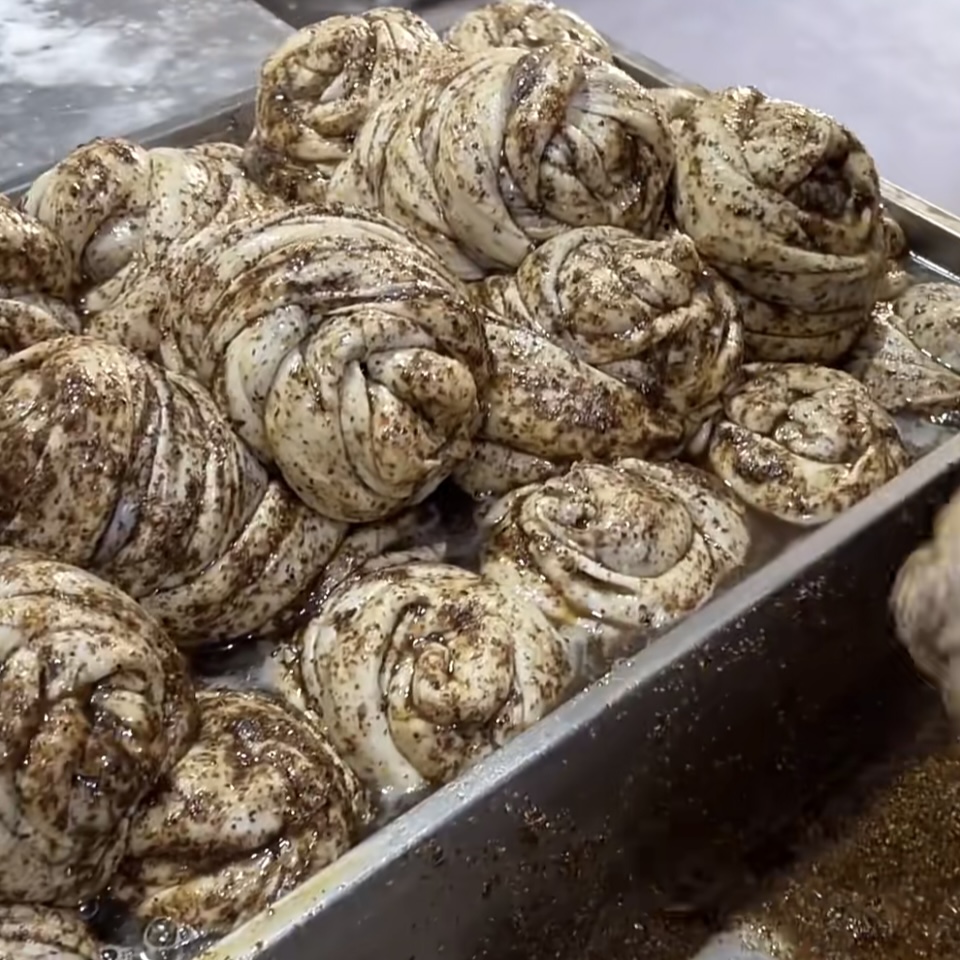 胡麻馍馍花卷卷现磨炒熟胡麻粉甘肃会宁亚麻籽粉兰州特产调料