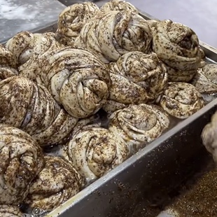 胡麻馍馍花卷卷现磨炒熟胡麻粉甘肃会宁亚麻籽粉兰州特产调料