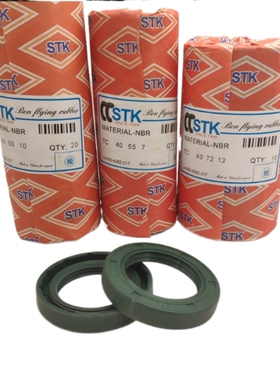 日本进口STK螺纹绿色油封TG65*80*85*88*90*95*8*10*12耐高温厂家