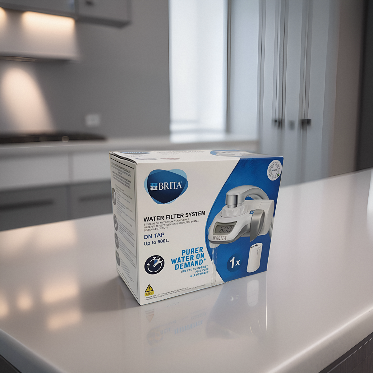 碧然德过滤活性炭直饮简单净水器