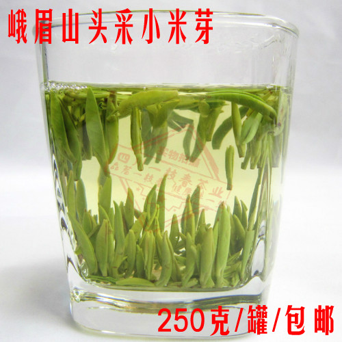 2024年新茶峨眉山明前春茶高山特级雀舌雪芽茶叶绿茶250克袋毛尖-封面