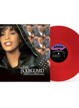 正版 BODYGUARD 惠特尼休斯顿 保镖 电影原声 红色胶 2LP黑胶唱片