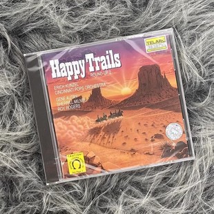 万宝路2 trails 西部大赶集 康泽尔 TELARC 正版 CD唱片 Happy