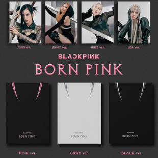 PINK 官方正版 小卡周边 正规二辑 BLACKPINK专辑 BORN 粉墨 现货