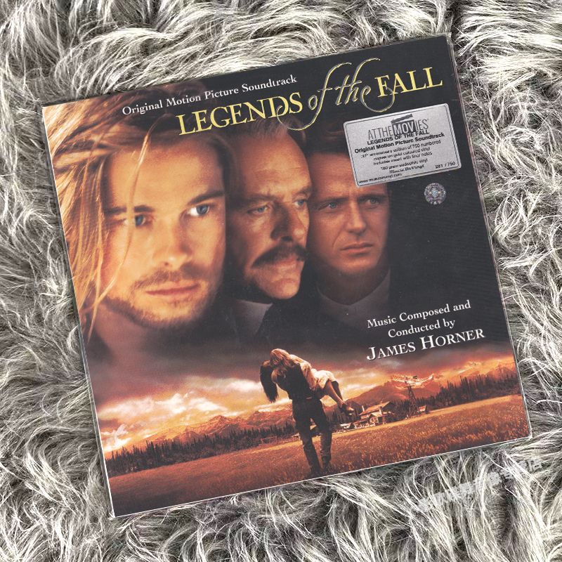 正版 LEGENDS OF THEF ALLGOLD 燃情岁月电影原声金胶2LP黑胶唱片