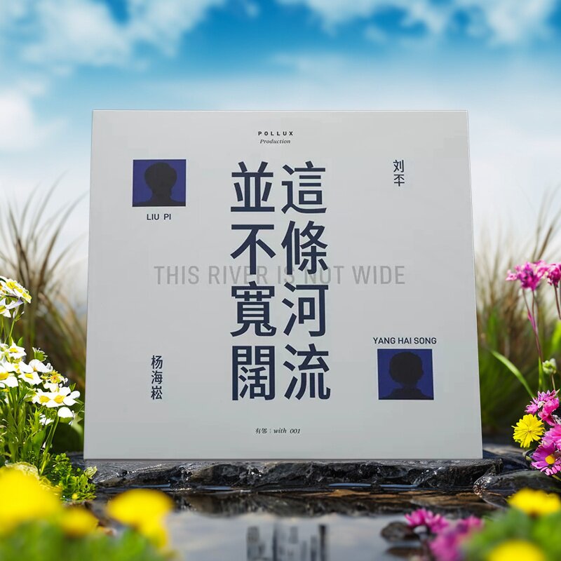 正版 刘㔻+杨海崧专辑《这条河流并不宽阔》LP黑胶唱片