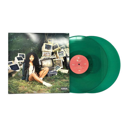 正版 索拉娜洛维 诗莎SZA首张专辑 控制键CTRL 绿胶 2LP黑胶唱片