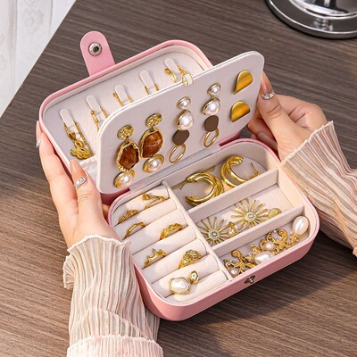 首饰收纳盒小巧便携式旅行