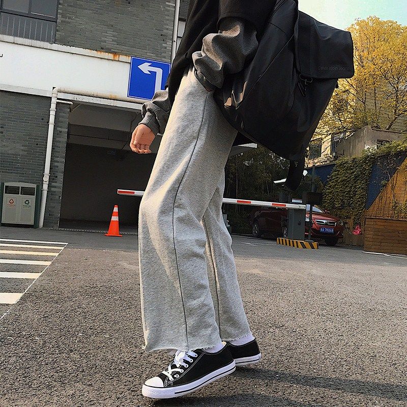 23岁原创大码港风直筒休闲裤男士韩版潮流春季宽松ins超火的裤子|ruв категории Мужская одежда, брюки - от Buy2taobao.com для оказания профессиональной услуги покупки агента Taobao