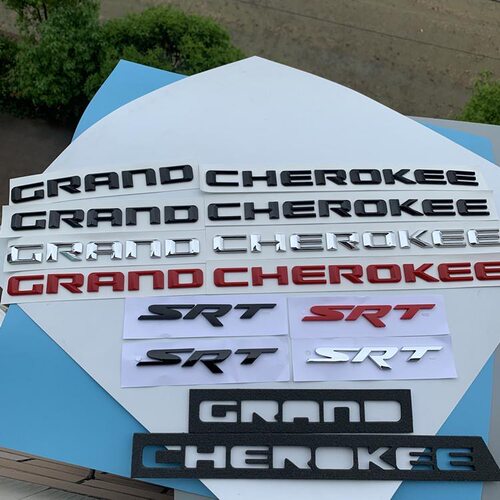 吉普Jeep 大切诺基 侧门标 字母标 GRAND CHEROKEE车标 3D车标