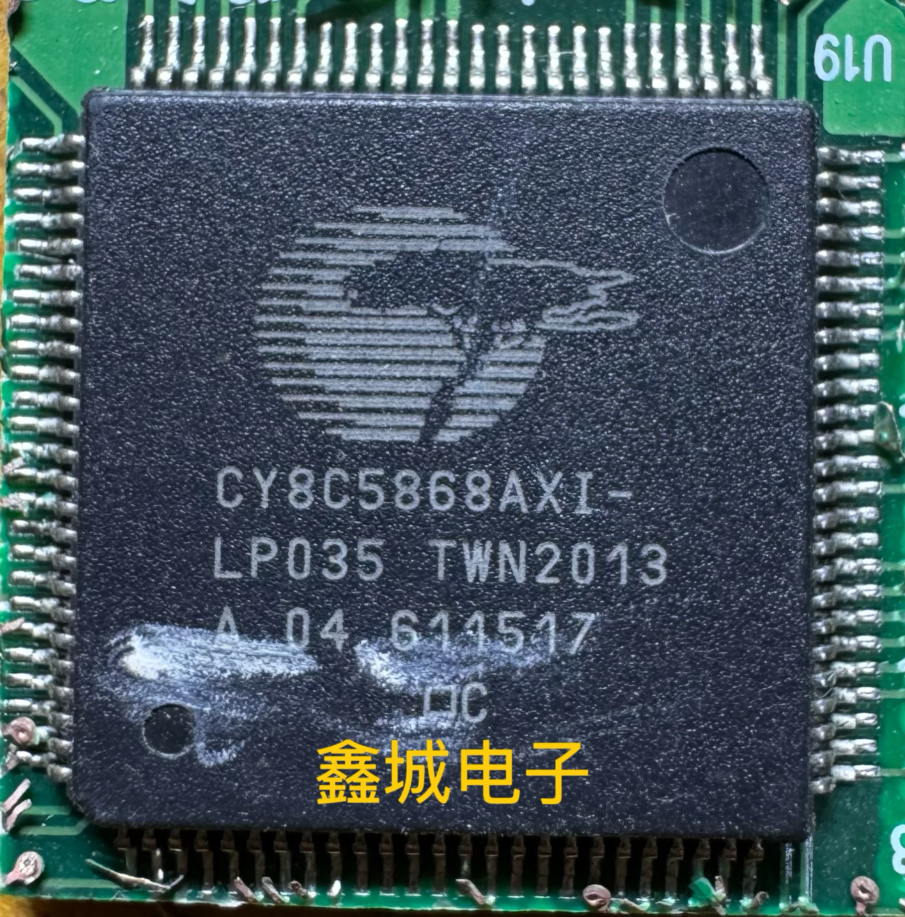 CY8C5868AXI-LP035拆机带板现货库存