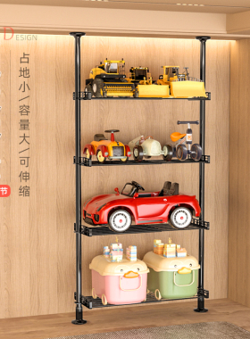 童车收纳架玩具车平衡车儿童车置物架车架儿童滑板收纳自行车挂架