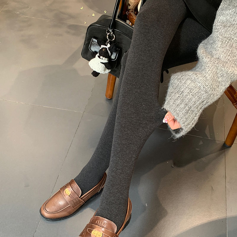 1双装光面净版常规厚度连裤袜