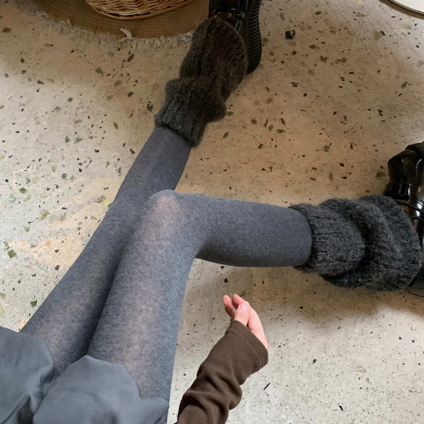 灰色连裤袜女秋冬性感微透薄款带脚型miu系显瘦外穿打底裤不掉裆,女士内衣/男士内衣/家居服,连裤袜/打底袜,淘宝优惠券,粉丝福利购,淘宝优惠卷