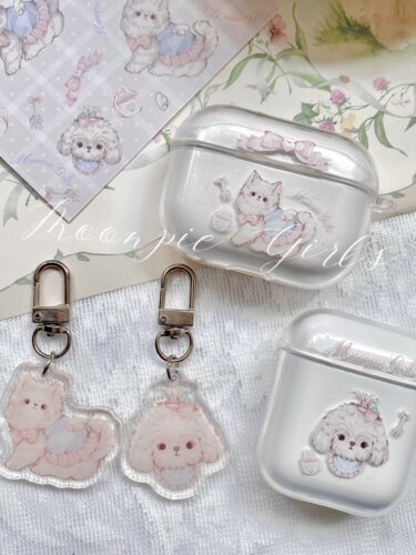 原创耳机壳airpods耳机可爱小猫