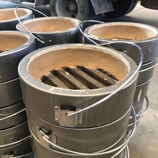 工程烤鸭炉石仔座高温耐火球炉胆燃气烧鹅炉不锈钢内胆火山石架子