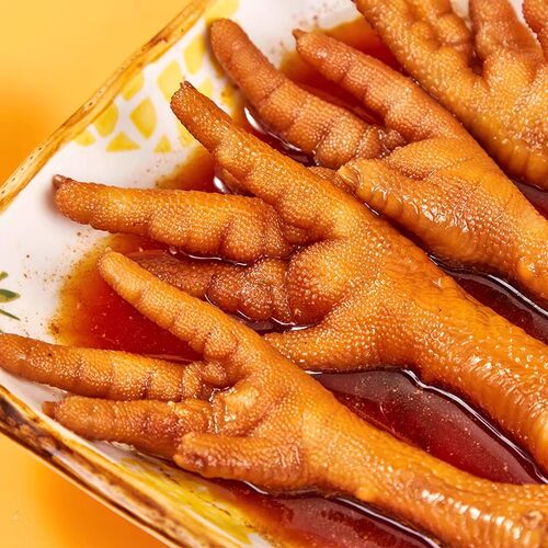 可试吃带汤汁鸡爪】泡鸡爪大个大号香辣味清香带汤开袋即食解馋