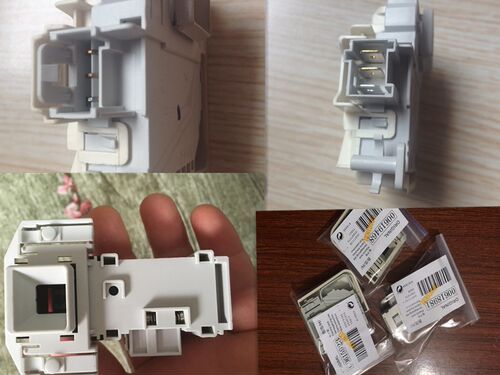 适用博士西门子滚筒洗衣机WM/WS/WLM系列电子门锁开关全新带条码