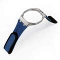 Stainless steel silver case+nylon blue strap (12H crown position)