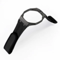 Stainless steel black case+nylon black strap (12H crown position)