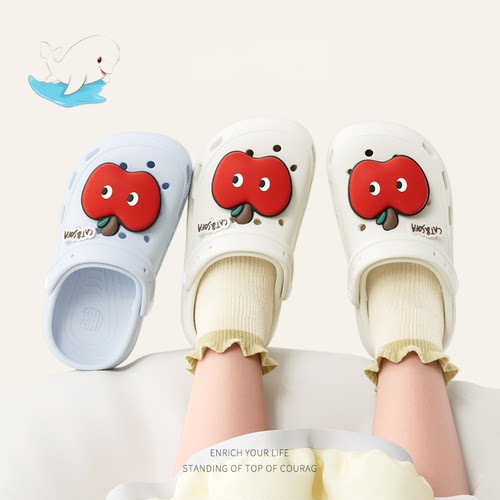 儿童洞洞鞋防滑透气凉鞋夏沙滩鞋