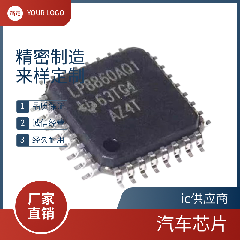 进口原装 LP8860AQVFPRQ1 LP8860AQ1 封装 LQFP-32 LED驱动ic芯片