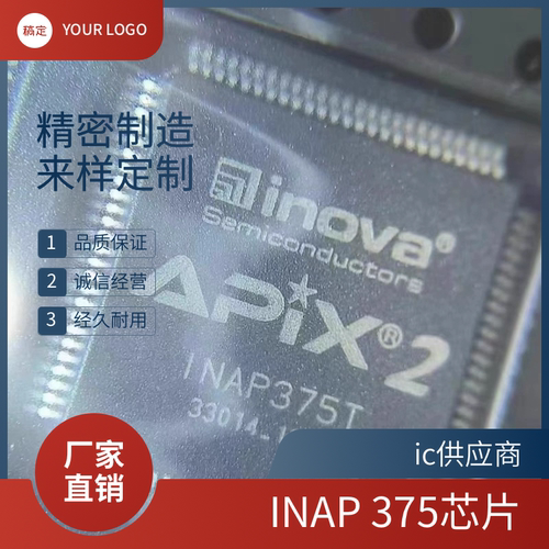 INAP375T INAP375R 进口原装 LQFP-100 高速数字串行显示器芯片ic
