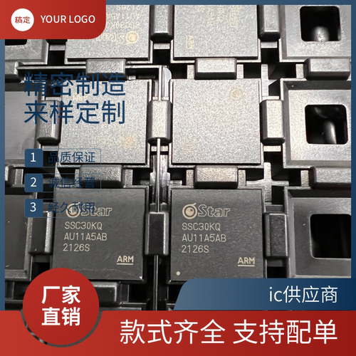 SSC 30KQ 原装 SSC30KQ 32位双核RISC处理器高级图像信号处理器IC