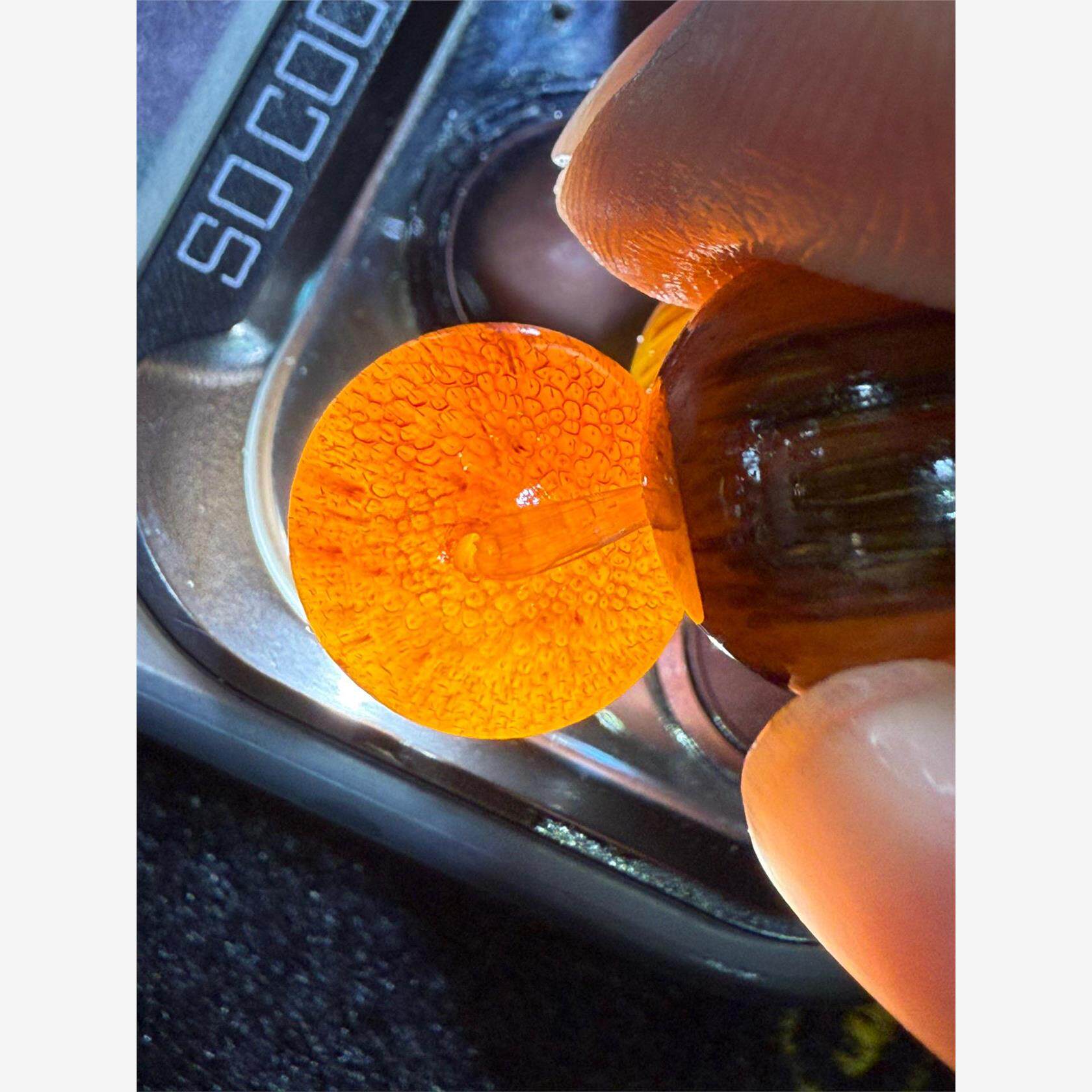 天然披毛犀角手串老亚文玩牛角鱼小众木作