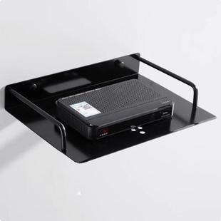 无线路由器置物架托架电话机架免打孔网络电视机顶盒架摄像头置物