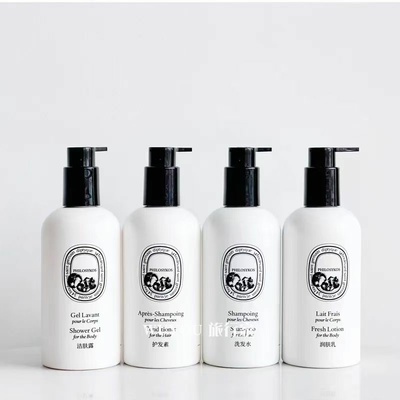 丽思卡尔顿DIPTYQUE希腊无花果香洗发水护发素沐浴露润肤乳300ml