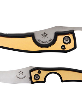 法国LES FINES LAMES雪茄刀 便携锋利军工刀 可拆卸打磨雪茄剪