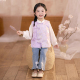 新款 兮兮家中秋汉服女童新中式 国风马甲上衣儿童日常可穿套装 弦歌