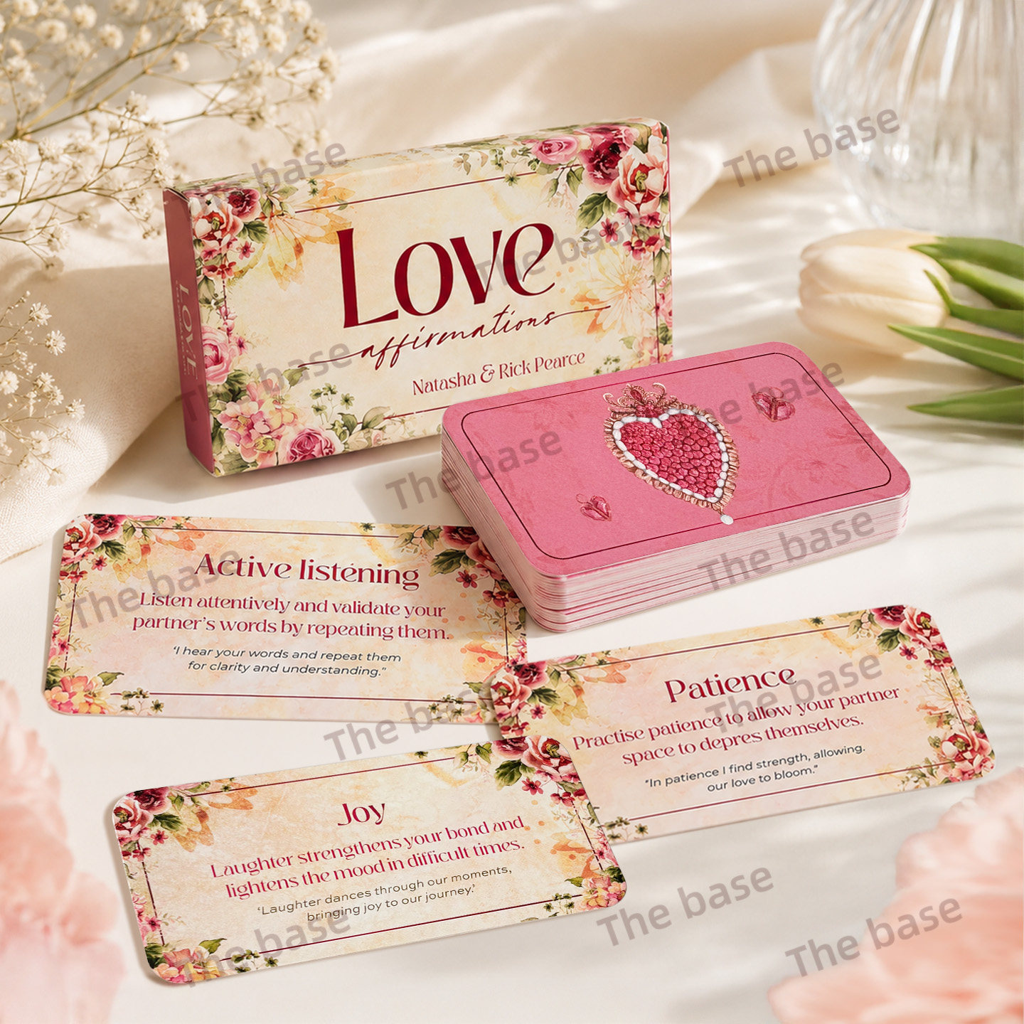 正版现货爱的肯定语神谕卡字卡Love Affirmations爱情自我反思卡